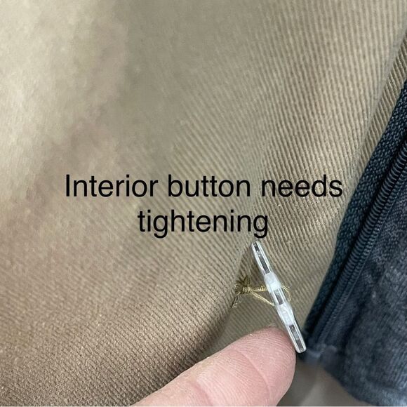 NWT Avec Les Filles Double Breasted Trench Coat Size XS with Zip Out Faux Hoodie - Picture 12 of 12